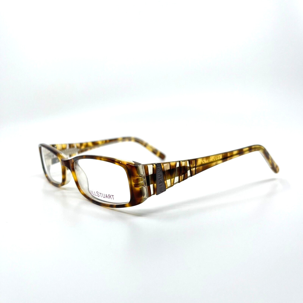 Jill Stuart JS 224A-1‎ Eyeglasses Frames Brown Rectangular 61-16-135 H6446